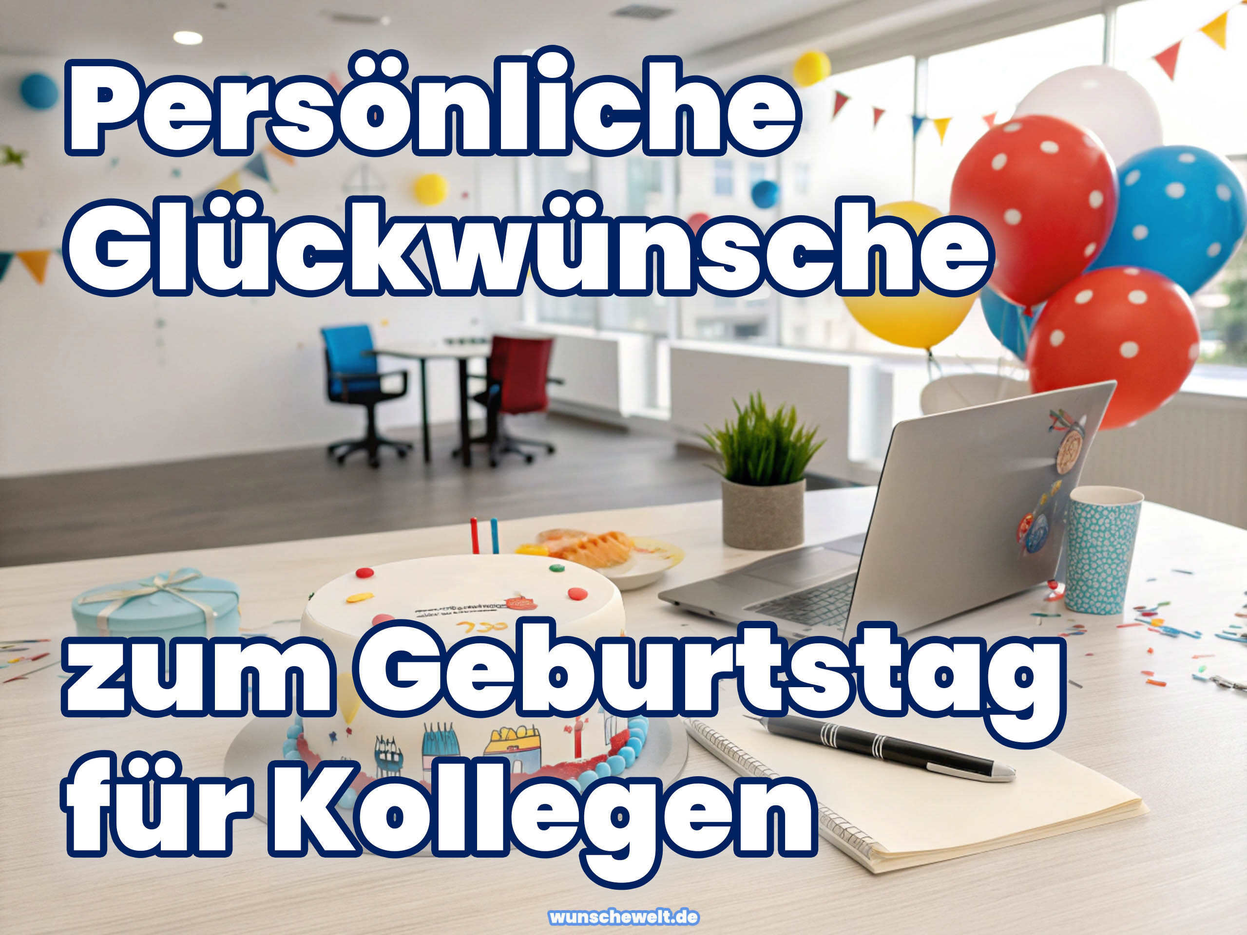 Persönliche Geburtstagswünsche für Kollegen