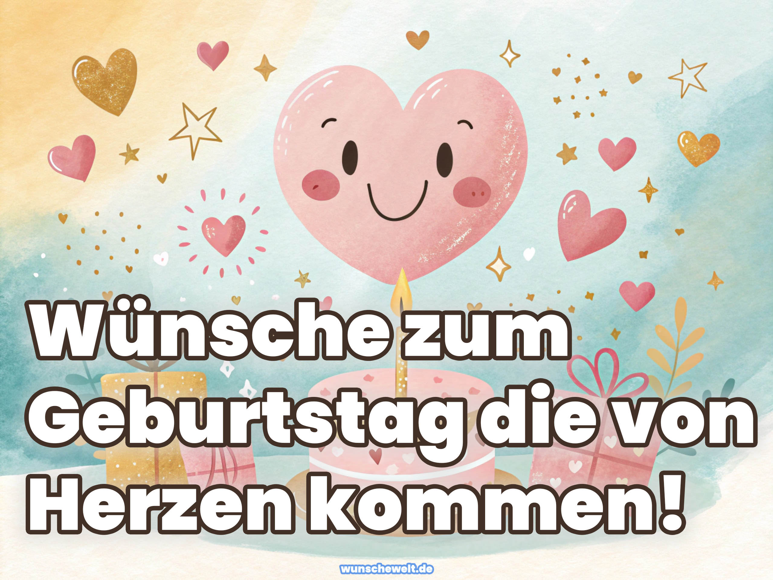 Geburtstagswünsche von Herzen