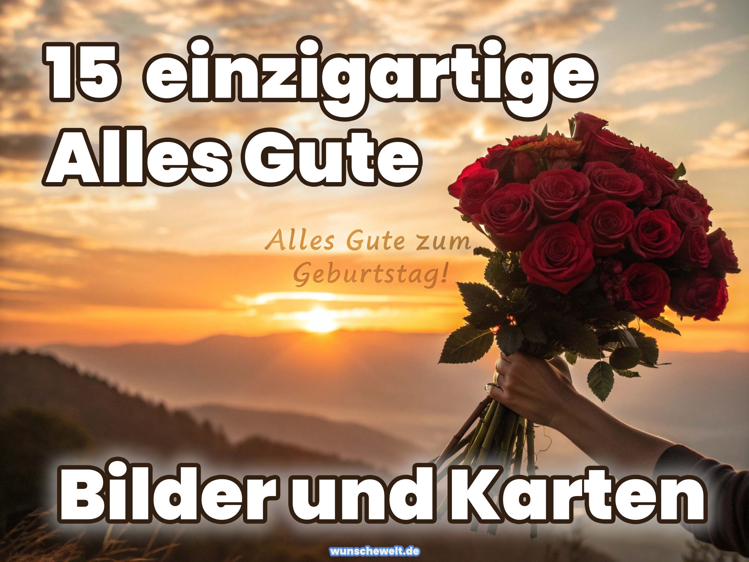 15 schöne alles Gute zum Geburtstag Bilder