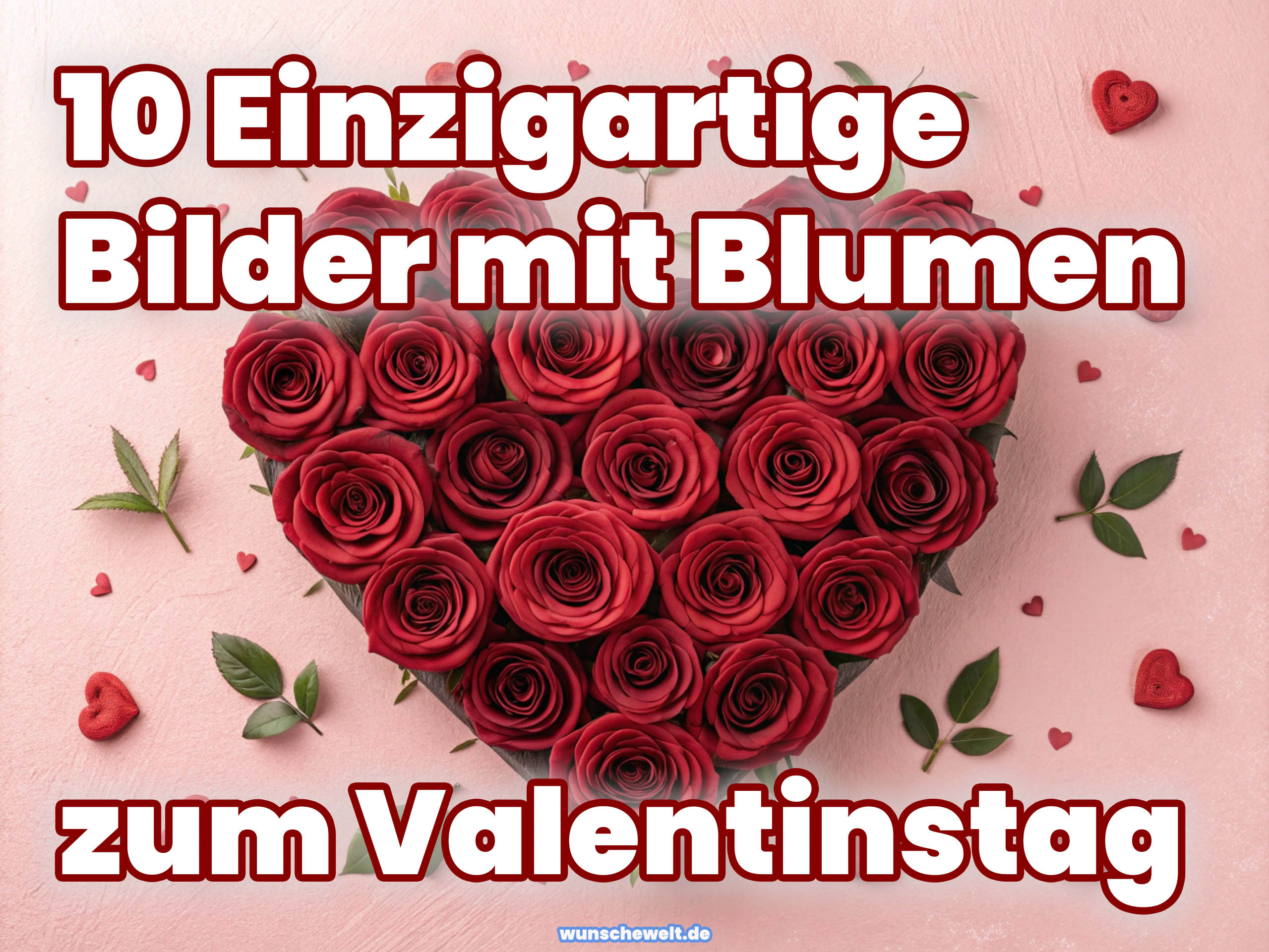 10 Blumenbilder zum Valentinstag
