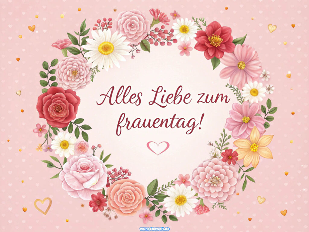 Alles Liebe zum Frauentag Bild kostenlos